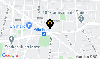 Mapa de Valenzuela Montero Alex en Santiago