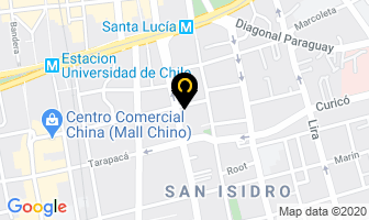Mapa de Vanni S.a. MarÍa Angelica en Santiago