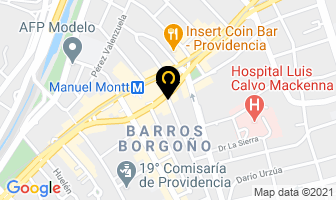 Mapa de Vasan Servicios Ltda. en Providencia