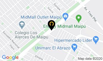 Mapa de Venta De Casas Prefabricadas Americanas Siding Madera Maipú en Maipú