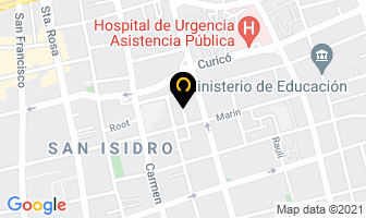 Mapa de Vichuquen en Santiago