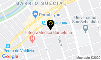 Mapa de ViÑa La Rosa en Providencia