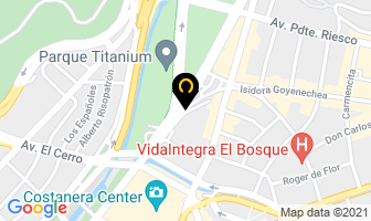 Mapa de Vinedos Y Bodegas Corpora S.a. en Santiago