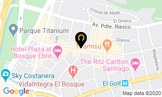 Mapa de Virquisa en Santiago