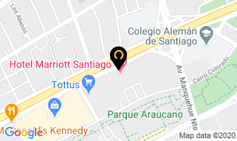 Mapa de Vitaclinic en Las Condes