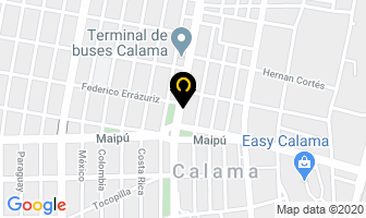 Mapa de Wall Street Institute en Calama