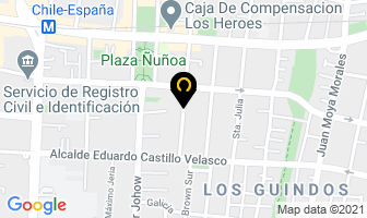 Mapa de Yoga Mukti en Ñuñoa