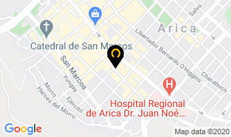 Mapa de Zofranc Ltda. en Arica