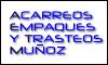 Acarreos Empaques Y Trasteos Muñoz