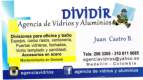 Fotos de Agencia De Vidrios Y Aluminios Dividir