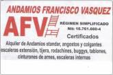Fotos de Andamios Francisco Vasquez