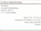 Fotos de Dr. Milton Mejia Montoya Dermatologo