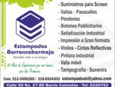 Fotos de E S T A M P A D O S--B A R R A N C A B E R M E J A ....