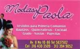 Fotos de Modas Paola