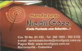 Fotos de Nicoll Gozz Manufacturas