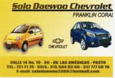 Fotos de Solo Daewoo Chevrolet