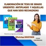 Fotos de Asesoría En Tesis De Grado Antiplagio Y Trabajos Rechazados
