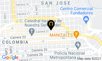 Mapa de 2 Editores Ltda. en Manizales