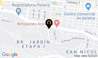 Mapa de 24 Horas Seguridad Ltda en Pereira