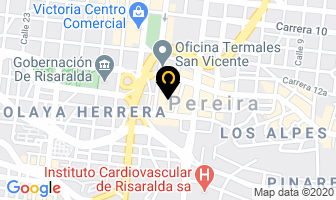 Mapa de 240 Food & Drink en Pereira