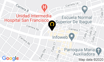 Mapa de 3+1R en Ibagué