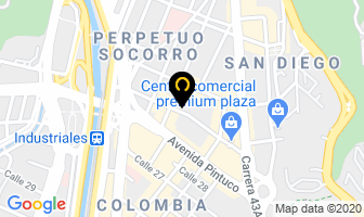Mapa de 3 Cordilleras en Medellín