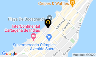 Mapa de 3 G Constructores S.a. en Cartagena