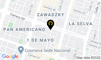 Mapa de 3 Puntos Dmm Colombia en Cali