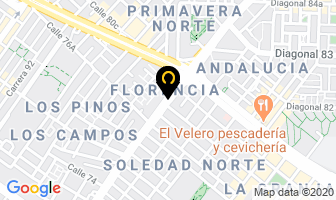 Mapa de 304 En Rotacion en Bogotá D.C