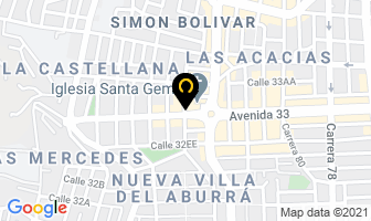 Mapa de 3c Empresariales S.a. en Medellín