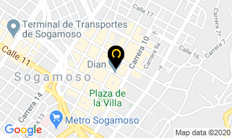 Mapa de 3D Impresiones en Sogamoso