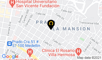 Mapa de 4 Elementos en Medellín