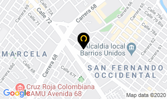 Mapa de 4Life en Bogotá D.C