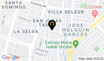 Mapa de A. Aba A3 Diseños Modulares en Cali