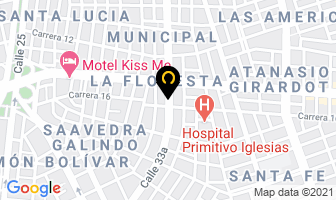 Mapa de A. Abaratados Plasma en Cali