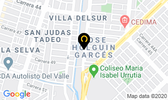 Mapa de A. Abre Puertas Electrónicas en Cali