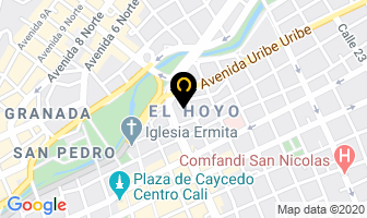 Mapa de A. Aire Acondicionado Ing W en Cali