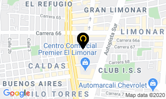Mapa de A. Airear Ingenieria Ltda en Cali