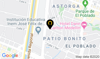Mapa de A Alarmar en Medellín