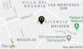 Mapa de A Americann Service Ok en Barranquilla