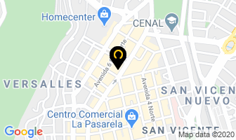 Mapa de A & C Seguridad en Cali