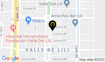 Mapa de A. Aroca Elcira Controles Elar en Cali