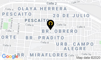 Mapa de A B C Filmaciones en Santa Marta