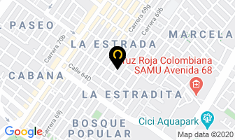 Mapa de A B Y C Soluciones en Bogotá D.C