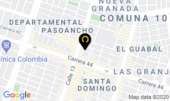 Mapa de A. Boomerang en Cali