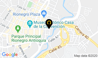 Mapa de A-C-Ejes De Rionegro en Rionegro