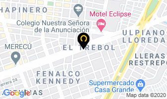 Mapa de A. Centro De Enseñanza Automovilistica Ferrari en Cali