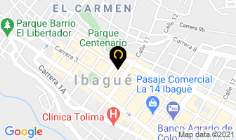 Mapa de A Colores en Ibagué