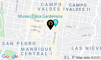 Mapa de A-cuatro S.a.s. en Medellín