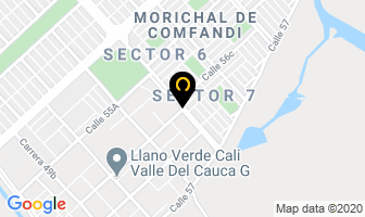Mapa de A Domicilio Electronica en Cali